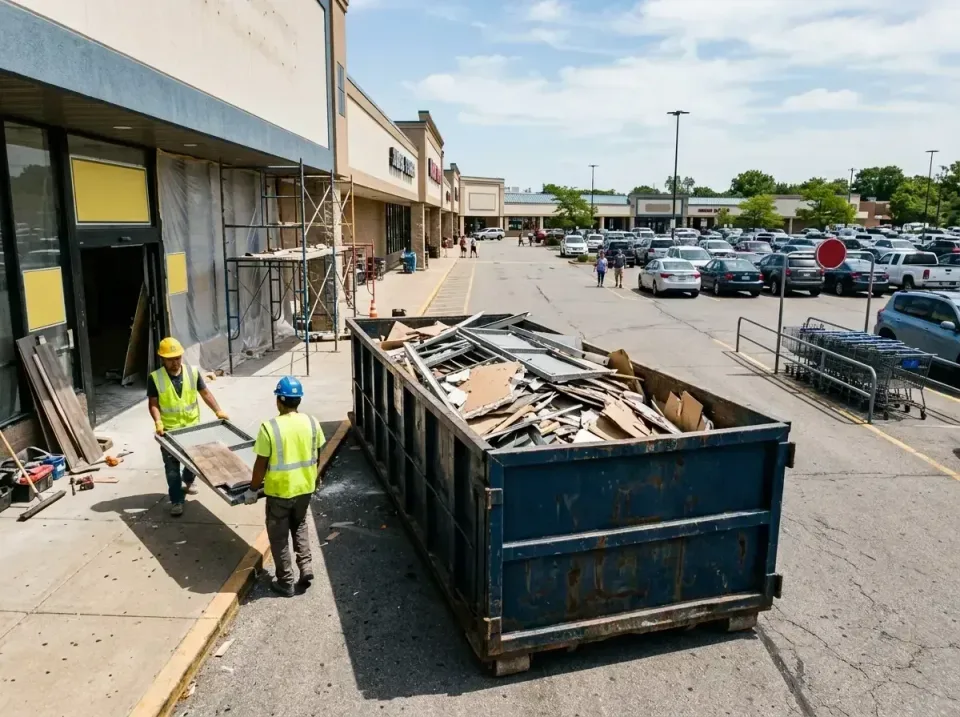 retail-store-renovation-debris-003 — frequently asked questions, Roll-off Dumpster Rentals in Byesville, OH